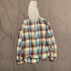 Pacsun flannel-hoodie